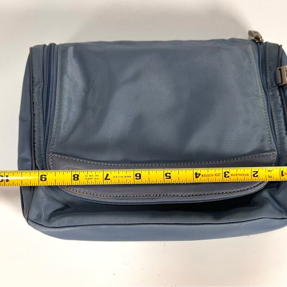 Tumi Blue Ballistic Nylon Toiletry Hanging Travel Kit (unisex) - Picture 11 of 11